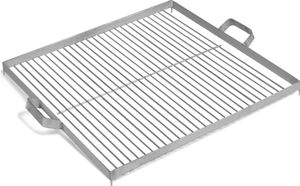 CookKing 1112267 Grillrost aus Edelstahl 58x58cm für Feuerschale Terrassenschale 80cm