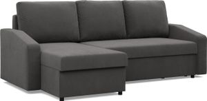 Ecksofa mit Schlaffunktion,  Grau
