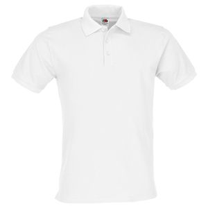 Fruit of the Loom Premium Polo + GRATIS MyShirt Stoffbeutel Farbe: weiß + GRATIS MyShirt Stoffbeutel Größe: M