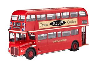 Revell London Bus - Montagesatz - Busmodell - 1:24 - London Bus - Kunststoff - Obere Mittelstufe