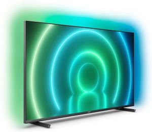 Philips LED Smart TV 65PUS7906/12 Smart TV, Android, 4K UHD, 3840 x 2160, WLAN, DVB-T/T2/T2-HD/C/S/S2, Schwarz, 65"