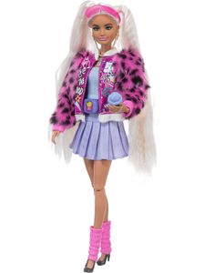 Barbie Extra Puppe mit blonden Zöpfen, Anziehpuppe, Modepuppe