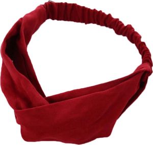 Turbanová Čelenka Oxana-Červená KP6640