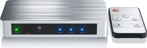 Primewire 3-portový 4k UHD HDMI prepínač s diaľkovým ovládaním a napájaním 3x HDMI IN / 1x HDMI OUT