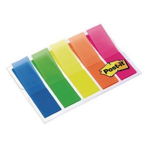 Post-it Sticky Marker Index 11,9 x 43,2 mm 5 kolorów 5 x 20 pasków