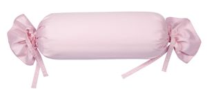 Traumschloss Mako-Satin Kissenbezug 15 x 40 cm rosa 100% Mako-Baumwolle, mit Reißverschluss