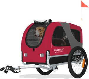 DOGGYHUT® MEDIUM Hundefahrradanhänger Hundeanhänger Fahrradanhänger