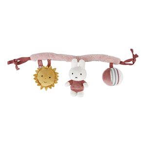 Nijntje Fluffy Car Seat Toy Pink