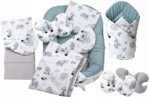Babynestchen Set - 7 Teilig - Safari - 018377