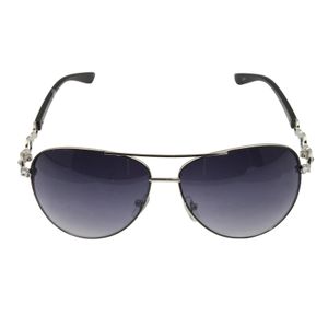 Pilotenbrille mit Sternen - Sonnenbrille - schwarz