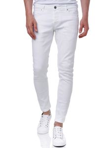 Tazzio Herren Jeans Skinny Fit 19534 Weiß 34/32