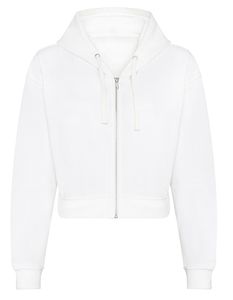 Just Hoods Damen Fashion Cropped Zoodie JH065 arctic white XL