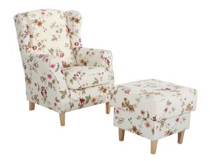 Max Winzer Lorris Hocker - Farbe: weiß - Maße: 53 cm x 53 cm x 45 cm; 2900-5100-2041150-F01