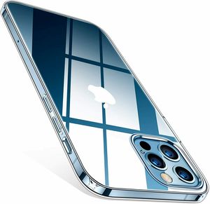 Hülle für iPhone 12 Pro Max Silikon Schutzhülle Handyhülle TPU Tasche Klar Slim