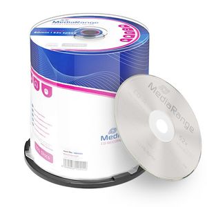 MediaRange CD-R 700 MB / 80 min 52x, 100 Stück in Cakebox