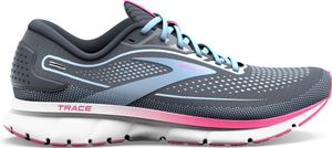 Brooks Trace 2 Frauen Schnürung Masche Laufen Turnschuhe Schwarz Multi – 7 Großbritannien - 40,5 EU - 9 US / Schwarz Multi