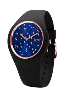 Ice-Watch 016298 ICE cosmos Star Deep blue Small Uhr Damenuhr Schwarz