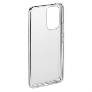 Pouzdro Hama Clear&Chrome pro Samsung Galaxy A53 5G, stříbrné