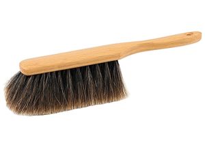 SOREX szczotka ręczna drewno/włosie końskie jasny lakier 28cm