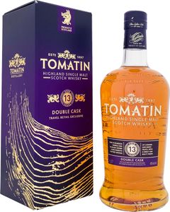Tomatin 13 Years Double Casks + Box 1000ml 43% Vol.