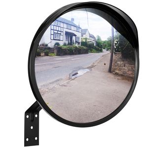 Sicherheitsspiegel 45cm Überwachungsspiegel Verkehrsspiegel Straße Reflektor DE 