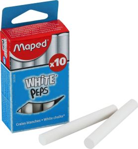 Biele kriedy Maped, 10 ks Maped