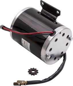silnik elektryczny szczotkowy 500 W 24 V DC ZY1020 do hulajnogi elektrycznej typu gokart dla majsterkowiczów