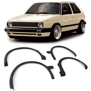 Radlaufverbreiterung Radlauf Kotflügel Verbreiterung für VW Golf 2 ab 1987-1991