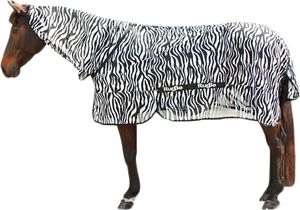 Lietajúci koberec Zebra vrátane krčnej časti 185cm