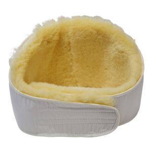 Lammfell Nierengurt Gelb - XXL