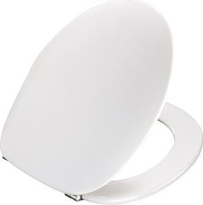 Pressalit WC-Sitz 2000 pergamon Toilettensitz mit Deckel Scharniere Edelstahl