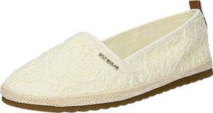 Tom Tailor Damen Espadrilles flacher Slipper cream EUR 37