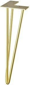 Hettich Hairpin 40 x 12 x 12 cm Stahl gold - 1 Stück