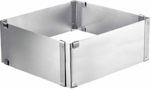Westmark Backrahmen, quadratisch, verstellbar, 8 cm hoch, 31332260 Westmark Backrahmen, quadratisch, verstellbar, 8 cm hoch, 31332260