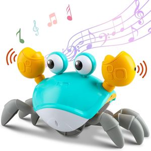 Interaktívna plaziaca sa hračka krab s hudbou - CRABBIE