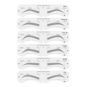 INF Augenbrauenschablonen 6 Paar M