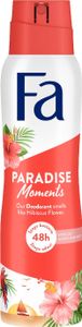 Fa Paradise Moments Deodorant With Hibiscus Flower Scent 150ml