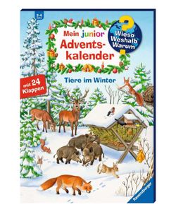 Ravensburger 32952 Mein junior Adventskalender Tiere im Winter
