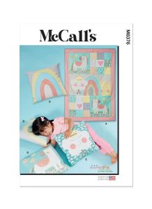 McCall's® Papierschnittmuster Quilt Decke & Kissen Rainbow  M8376 OS(One Size) McCall's®