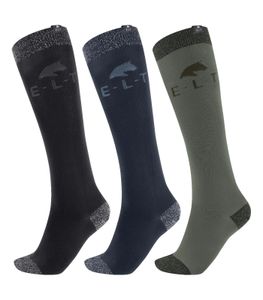 Waldhausen Reitsocken Glorious, Socken, Größe:43-46,  Farbe:schwarz/nachtblau/khaki
