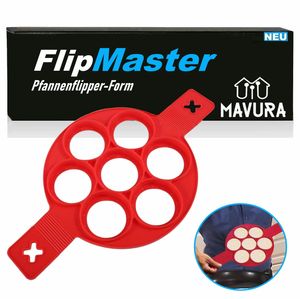 FlipMaster Flipper-Form Pfannenwender Silikon Pfannkuchen Wender Küchenhelfer