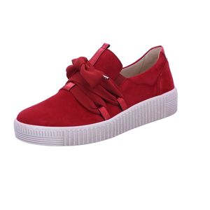 Gabor Damen Sneaker in Rot, Größe 5.5