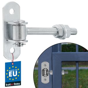 KOTARBAU® Einstellbares Torscharnier M12 Die Perfekte Lösung für jede Toranlage Torangel VerzinktRegulierbar