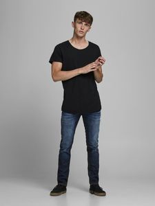 JACK & JONES Herren Slim Fit Jeans TIM JJ ORIGINAL Straight Legs -