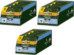 JACOBS Pads Crema Mild 270 Getränke - 15x18 Kaffeepads Senseo kompatibel