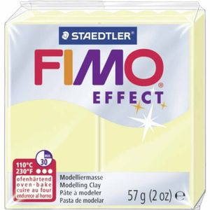 FIMO EFFECT Modelliermasse ofenhärtend pastell vanille 57g