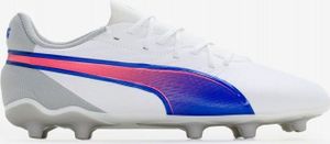 Puma KING MATCH FG/AG Jr PUMA White-Bluemazing-Flat Light Gray 35,5