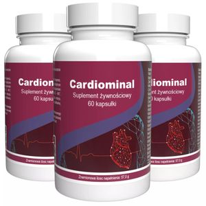 Cardiominal - 180 Kapsułek - (3 x 60 Kapsułek) - 3 Dawki
