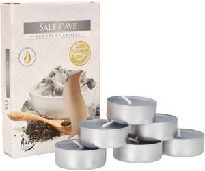 KOTARBAU® 6er Pack Duftkerzen Teelichter Salzgrotte Duftteelichter Brenndauer 4 Stunden