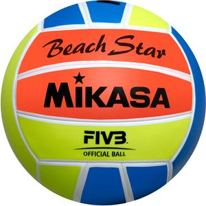 Mikasa Beach Star | Beachvolleyball | Neonfarben | Gr. 5 | 1633